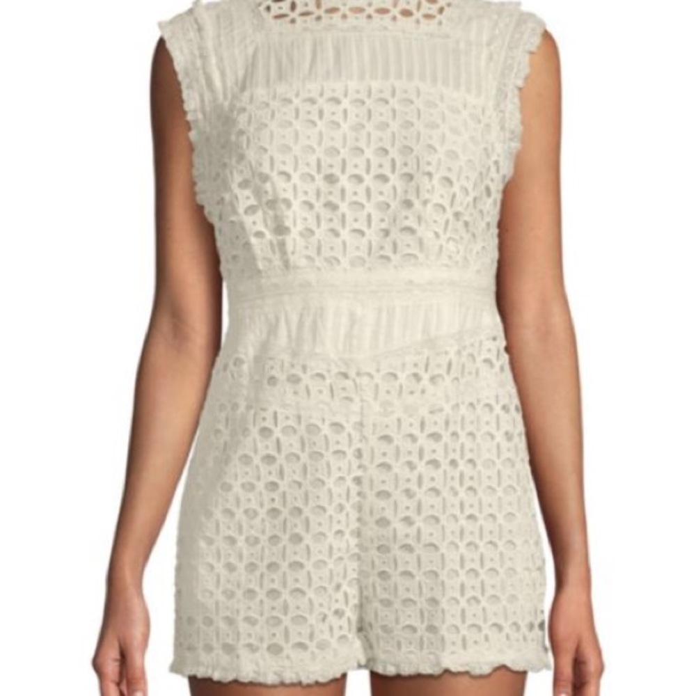 Free People Lace Romper